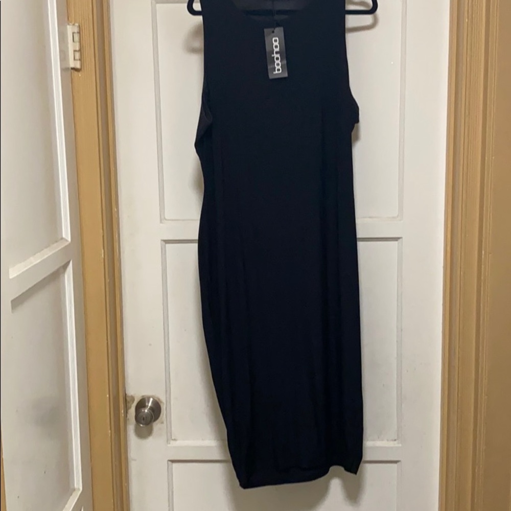 Black tank dress